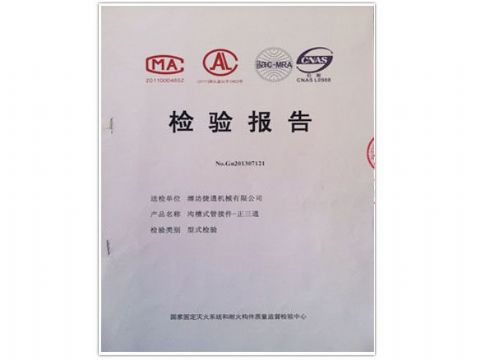 点击查看详细信息<br>标题：检测报告(正三通) 阅读次数：4343